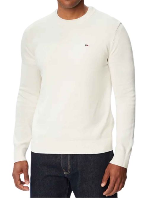 Maglione slim fit in cotone Tommy Jeans | DM0DM22853YBH